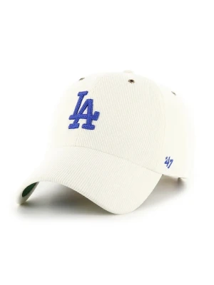 47 brand czapka z daszkiem MLB Los Angeles Dodgers kolor szary z aplikacją B-TCDCU12IWS-SS