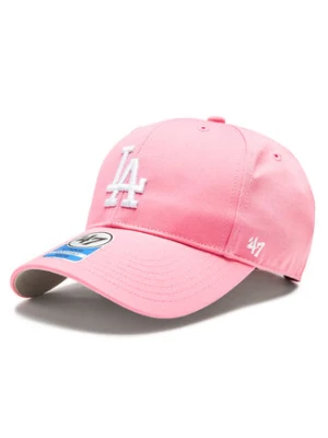 47 Brand Czapka z daszkiem MLB Los Angeles Dodgers Raised Basic '47 MVP B-RAC12CTP-RSA Różowy