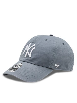 47 Brand Czapka z daszkiem Mlb New York Yankees '47 Clean Up W/No Loop Label B-NLRGW17GWS-S0 Szary