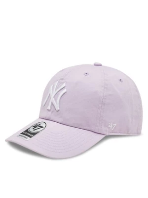 47 Brand Czapka z daszkiem Mlb New York Yankees '47 Clean Up W/ No Loop Label B-NLRGW17GWS-YX Fioletowy
