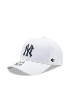 47 Brand Czapka z daszkiem MLB New York Yankees '47 MVP SNAPBACK B-MVPSP17WBP-WHM Biały