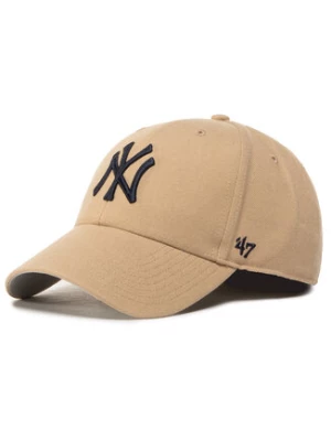 47 Brand Czapka z daszkiem Mlb New York Yankees B-MVP17WBV-KHA Brązowy