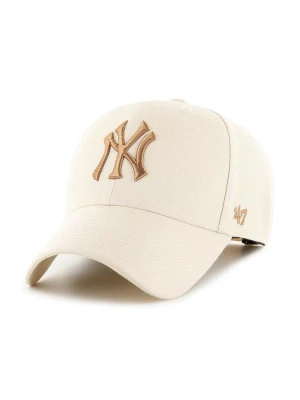 47 brand czapka z daszkiem MLB New York Yankees beżowy