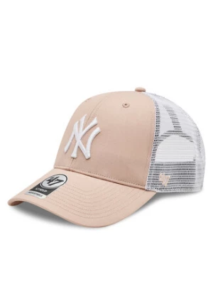 47 Brand Czapka z daszkiem Mlb New York Yankees Branson BRANS17CTP Różowy