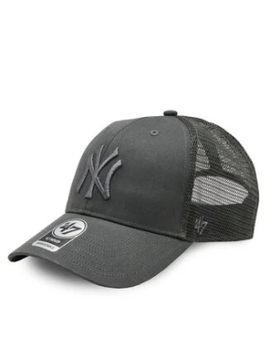 47 Brand Czapka z daszkiem Mlb New York Yankees Branson BRANS17CTP Szary