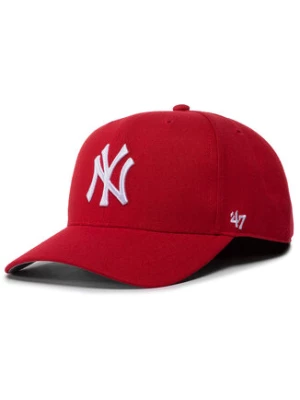 47 Brand Czapka z daszkiem Mlb New York Yankees Cold Zone '47 Mvp Dp B-CLZOE17WBP-RD Czerwony