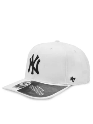 47 Brand Czapka z daszkiem Mlb New York Yankees Cold Zone CLZOE17WBP Biały