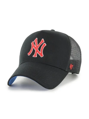 47 brand czapka z daszkiem MLB New York Yankees kolor czarny B-BLPOM17GWP-BKA