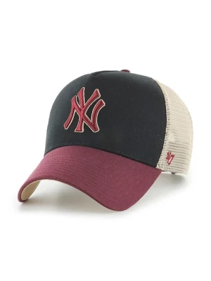 47 brand czapka z daszkiem MLB New York Yankees kolor czarny B-BPTOM17CNP-BKB