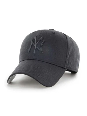 47 brand czapka z daszkiem MLB New York Yankees kolor czarny z aplikacją B-RAC17CTP-BKA