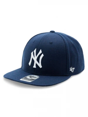 47 Brand Czapka z daszkiem MLB New York Yankees No Shot '47 Captain B-NSHOT17WBP-LN Granatowy