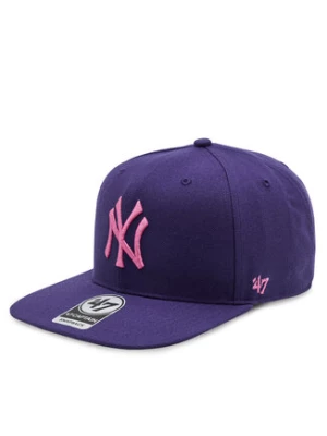47 Brand Czapka z daszkiem Mlb New York Yankees No Shot NSHOT17WBP Fioletowy