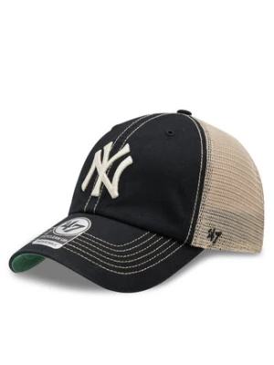 47 Brand Czapka z daszkiem Mlb New York Yankees TRWLR17GWP Czarny