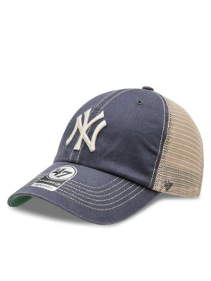 47 Brand Czapka z daszkiem Mlb New York Yankees TRWLR17GWP Granatowy