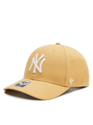 47 Brand Czapka z daszkiem New York Yankees B-MVPSP17WBP-LT Beżowy