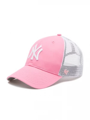 47 Brand Czapka z daszkiem New York Yankees Branson B-BRANS17CTP-RSA Różowy