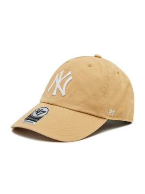 47 Brand Czapka z daszkiem New York Yankees Clean Up B-RGW17GWS-LT Brązowy