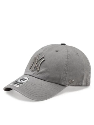 47 Brand Czapka z daszkiem New York Yankees Clean Up RGW17GWSNL Szary
