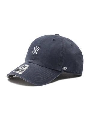 47 Brand Czapka z daszkiem New York Yankees Vintage Navy Base Runner B-BSRNR17GWS-VN Granatowy