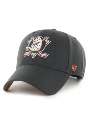 47 Brand Czapka z daszkiem NHL Anaheim Ducks Ballpark Snap 47 MVP H-BLPMS25WBP Czarny