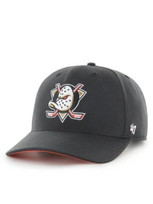 47 Brand Czapka z daszkiem NHL Anaheim Ducks H-CLZOE25WBP Czarny