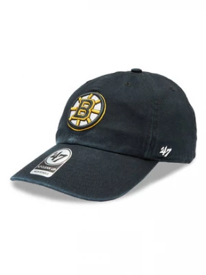 47 Brand Czapka z daszkiem NHL Boston Bruins '47 CLEAN UP H-RGW01GWS-BK Czarny