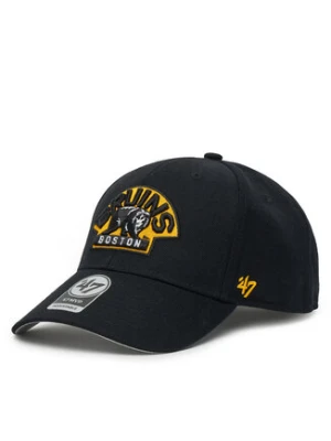 47 Brand Czapka z daszkiem NHL Boston Bruins H-MVP01WBV Czarny