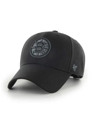 47 brand czapka z daszkiem NHL Boston Bruins kolor czarny z aplikacją H-MVPSP01WBP-BKC