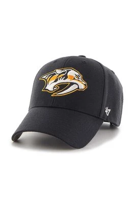 47 brand czapka z daszkiem NHL Nashville Predators kolor granatowy z aplikacją H-MVP30WBV-NY