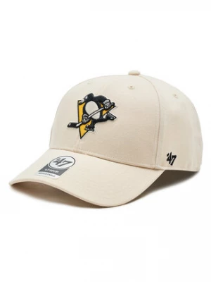 47 Brand Czapka z daszkiem NHL Pittsburgh Penguins '47 MVP SNAPBACK H-MVPSP15WBP-NT Beżowy