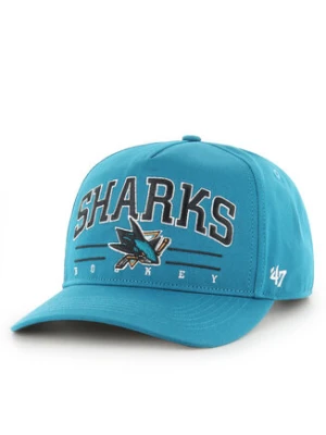47 Brand Czapka z daszkiem San José Sharks Roscoe Hitch H-RSCOE22GWP Niebieski