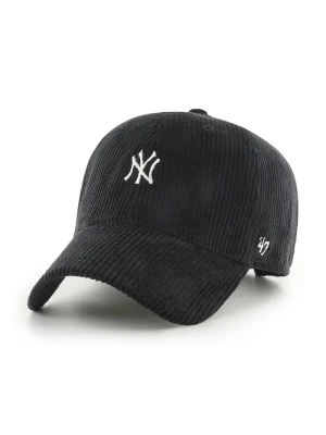 47 brand czapka z daszkiem sztruksowa MLB New York Yankees czarny
