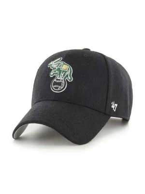 47 brand czapka z daszkiem wełniana MLB Oakland Athletics