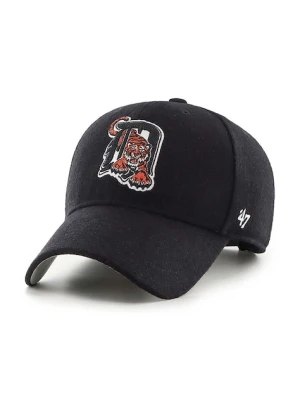 47 brand czapka z daszkiem z domieszką wełny MLB Detroit Tigers czarny