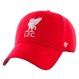 47 Brand EPL FC Liverpool Cap EPL-MVP04WBV-RDB, Męskie, Czerwone, czapki z daszkiem, akryl, rozmiar: One size