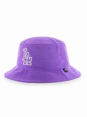 47 brand Kapelusz MLB Los Angeles Dodgers kolor fioletowy