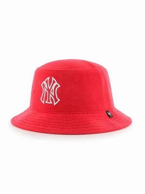 47 brand Kapelusz MLB New York Yankees kolor czerwony