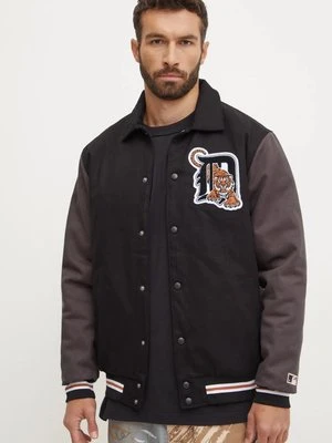 47 brand kurtka bomber MLB Detroit Tigers męski kolor czarny przejściowa BC009PMILXK636502JK