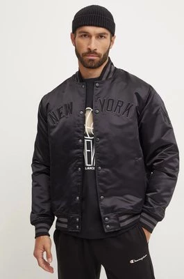 47 brand kurtka bomber MLB New York Yankees męski kolor czarny przejściowa BB017PMXSVQ609022JK