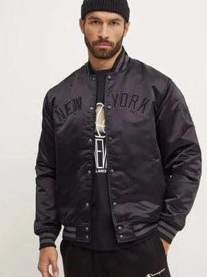 47 brand kurtka bomber MLB New York Yankees męski kolor czarny przejściowa BB017PMXSVQ609022JK