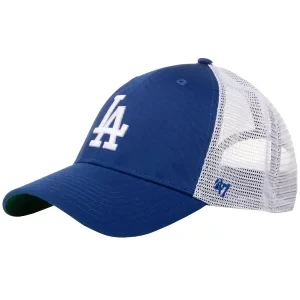 47 Brand MLB LA Dodgers Cap B-BRANS12CTP-RYA, Męskie, Niebieskie, czapki z daszkiem, poliester, rozmiar: One size