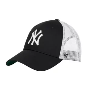 Zdjęcie produktu 47 Brand MLB New York Yankees Branson Cap B-BRANS17CTP-BK, Unisex, Czarne, czapki z daszkiem, poliester, rozmiar: One size