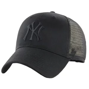 47 Brand MLB New York Yankees Branson Cap B-BRANS17CTP-BKJ, Unisex, Czarne, czapki z daszkiem, poliester, rozmiar: One size