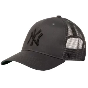 47 Brand MLB New York Yankees Branson Cap B-BRANS17CTP-CCA, Męskie, Szare, czapki z daszkiem, bawełna, rozmiar: One size