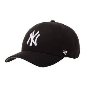 47 Brand New York Yankees Cold Zone '47 B-CLZOE17WBP-BK, Męskie, Czarne, czapki z daszkiem, akryl, rozmiar: One size