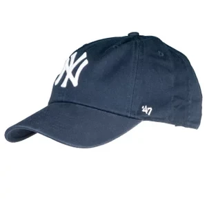 47 Brand New York Yankees MLB Clean Up Cap B-RGW17GWS-NY, Męskie, Granatowe, czapki z daszkiem, bawełna, rozmiar: One size