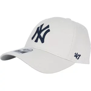 47 Brand New York Yankees MVP Cap B-MVP17WBV-BN, Unisex, Beżowe, czapki z daszkiem, akryl, rozmiar: One size
