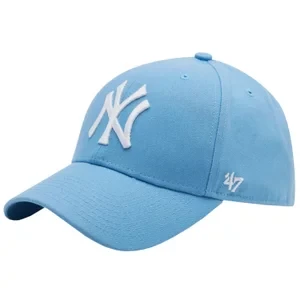 47 Brand New York Yankees MVP Cap B-MVPSP17WBP-CO, Unisex, Niebieskie, czapki z daszkiem, akryl, rozmiar: One size