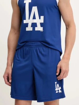 47 brand szorty MLB LA Dodgers męskie kolor niebieski BB012PMXYEX657804RY