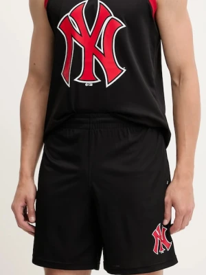 47 brand szorty MLB New York Yankees męskie kolor czarny BB017PMXYEX657793JK